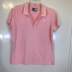 San Francisco Giants Nike Pink Polo Style Short Sleeve Shirt Sz XL
